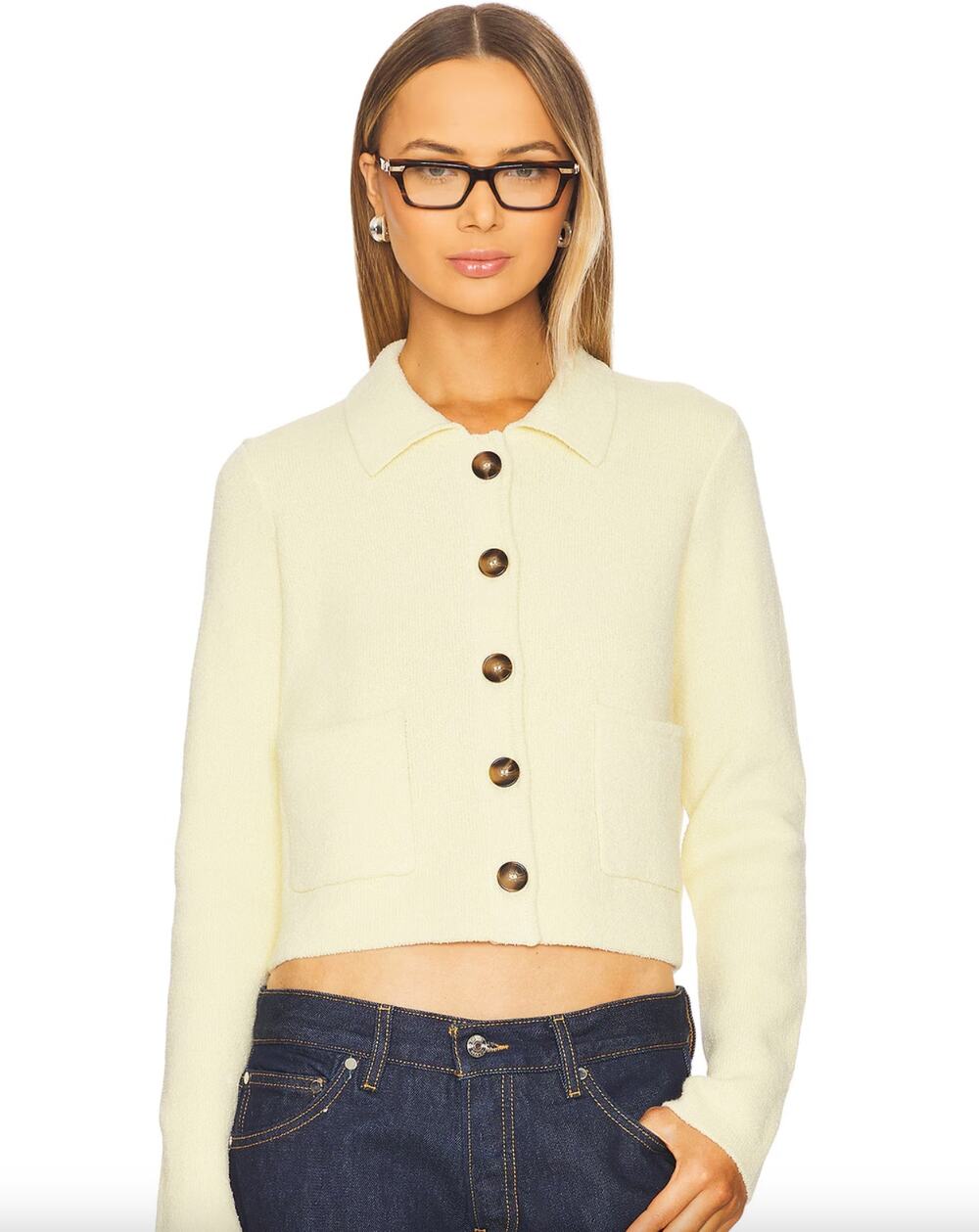 FAVORITE DAUGHTER The Annabel Jacket in Moonbeam Size Women's Small